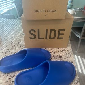 Adidas Yeezy Slide Azure sz 14 blue brand new with box
